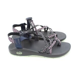 Chaco ZX 2 Cloud Sport Sandal Womens 11 Black Purple Adjustable Hiking Outdoor
